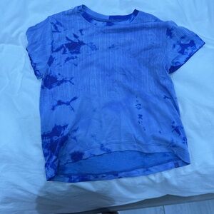 lululemon purple Tie-Dye Tee